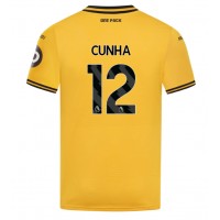 Wolves Matheus Cunha #12 Replica Home Shirt 2024-25 Short Sleeve